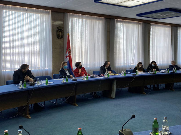  Састанак  министарке Чомић и представника Координације националних савета националних мањина 