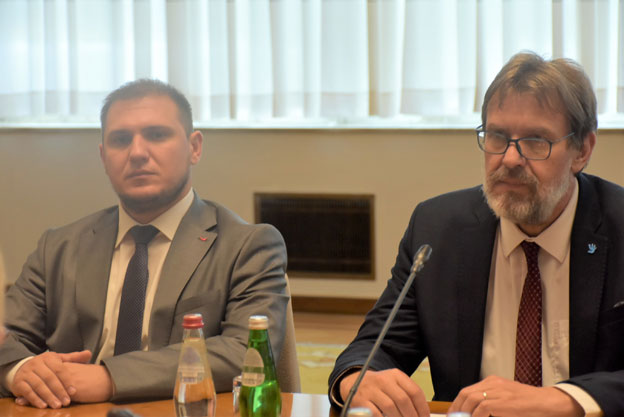  Ministar Tomislav Žigmanov primio delegaciju Odbora za ljudska prava i humanitarnu pomoć  nemačkog Bundestaga