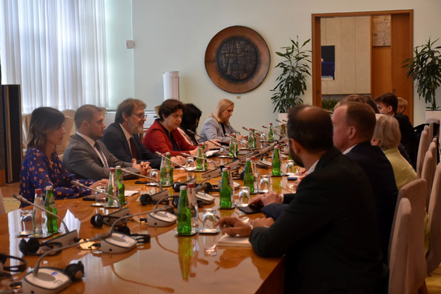  Министар Томислав Жигманов примио делегацију Одбора за људска права и хуманитарну помоћ  немачког Бундестага