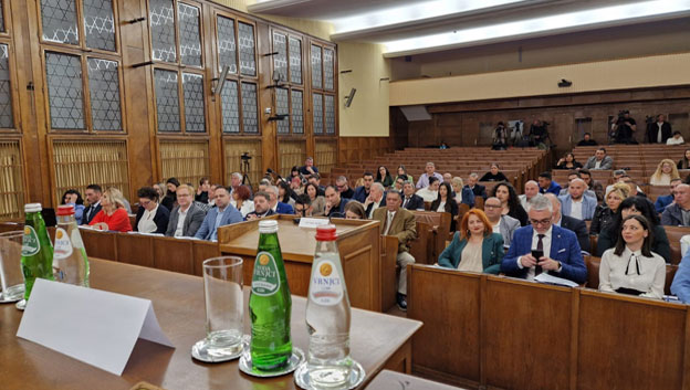 Državni sekretar dr Ivan Bošnjak na obeležavanju Svetskog dan Roma u starom zdanju Naordne skupštine u Beogradu 