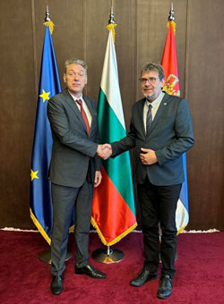  Ministar Žigmanov razgovarao sa Nj.e. Petkom Dojkovim, ambasadorom Republike Bugarske  