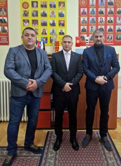  Државни секретар проф. др Рејхан Куртовић у посети Националном савету македонске националне мањине 