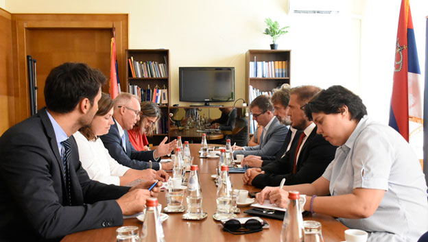  Министар Томислав Жигманов разговарао са шефом Мисије ОЕБС Јаном Братуом 