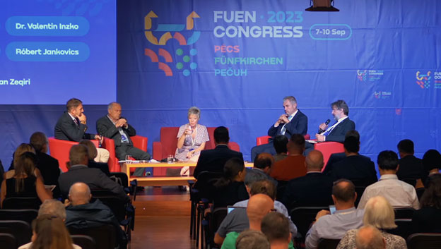 Ministar Tomislav Žigmanov govorio na Konferenciji FUEN u Pečuju 
