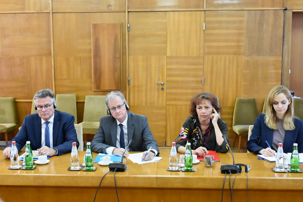  Министар Жигманов разговарао са делегацијом Савета Европе  