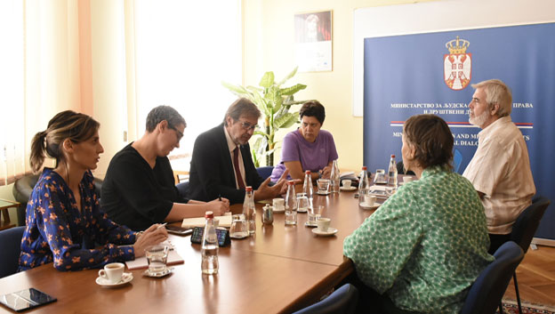  Sastanak ministra Žigmanova sa predstavnicima udruženja Teraforming o negovanju kulture sećanja 
