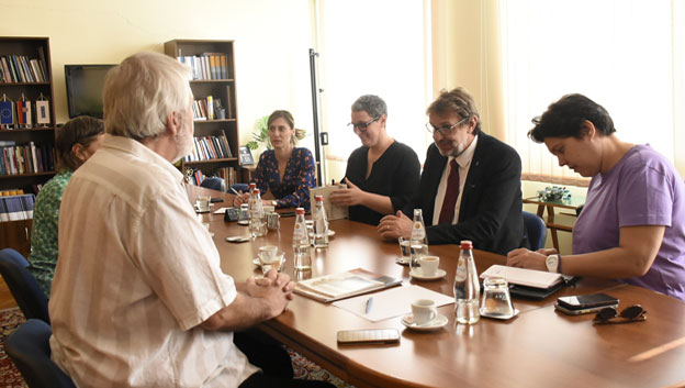  Састанак министра Жигманова са представницима удружења Тераформинг о неговању културе сећања  