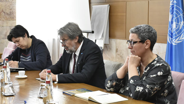  Sastanaka ministra Tomislava Žigmanova i šefa Predstavništva UNHCR-a  u Srbiji Sufijana Ađalija   